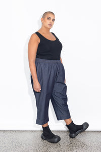 Jogger - Dark Chambray