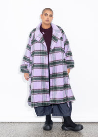 Captain's Coat - Lilac Check