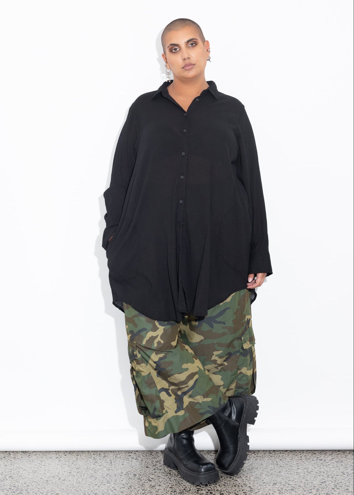 Indigo Shirt - Black
