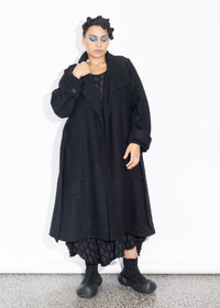 Captain's Coat - Black