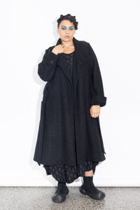 Captain's Coat - Black