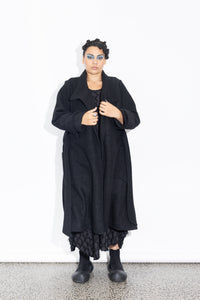 Captain's Coat - Black