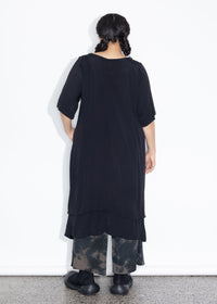 Accordion Tunic - Black