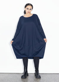 Tabbie Dress - Navy