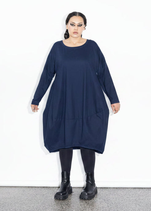 Tabbie Dress - Navy