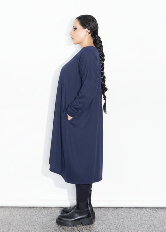 Tabbie Dress - Navy