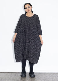 Long Tuck Hem - Grey Dotti