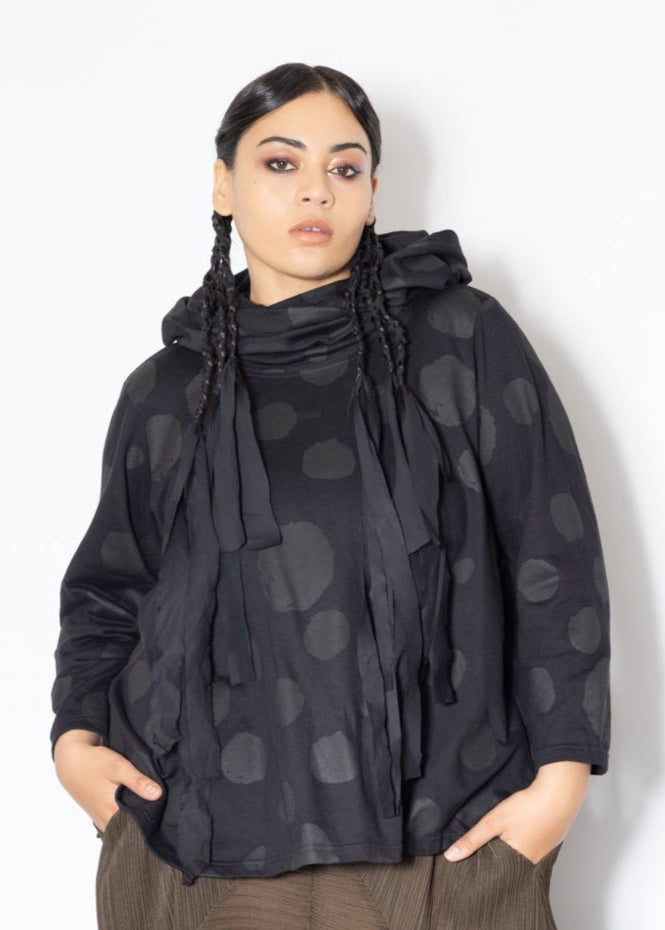Swing Hoodie - Black Spot