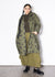 Sculpture Coat - Khaki Spot