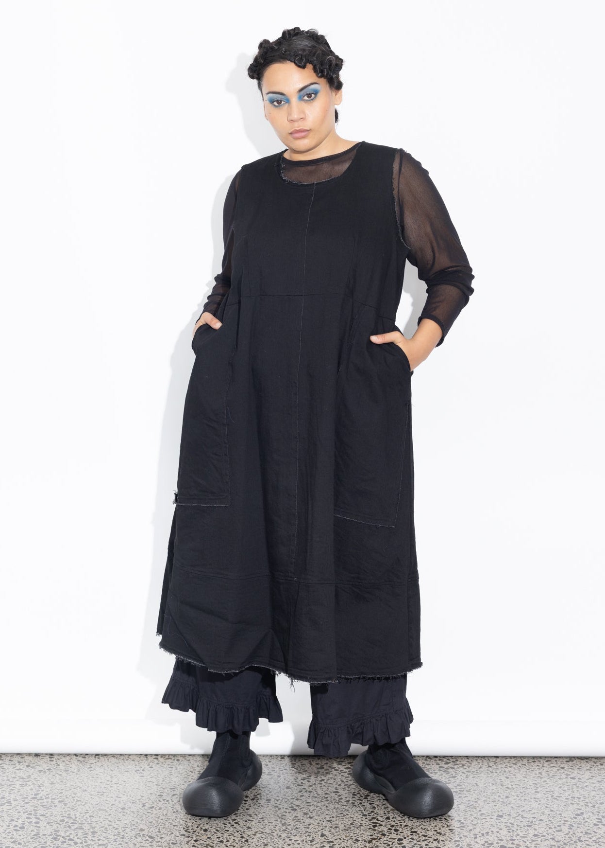 Pinafore - Black