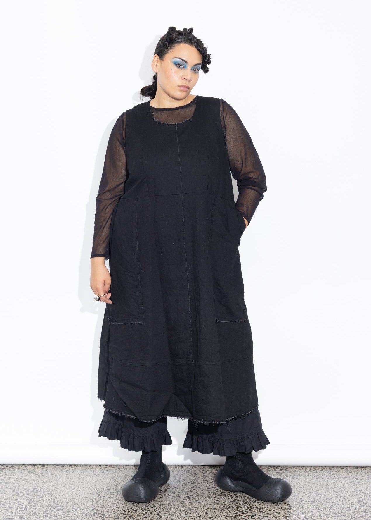 Pinafore - Black