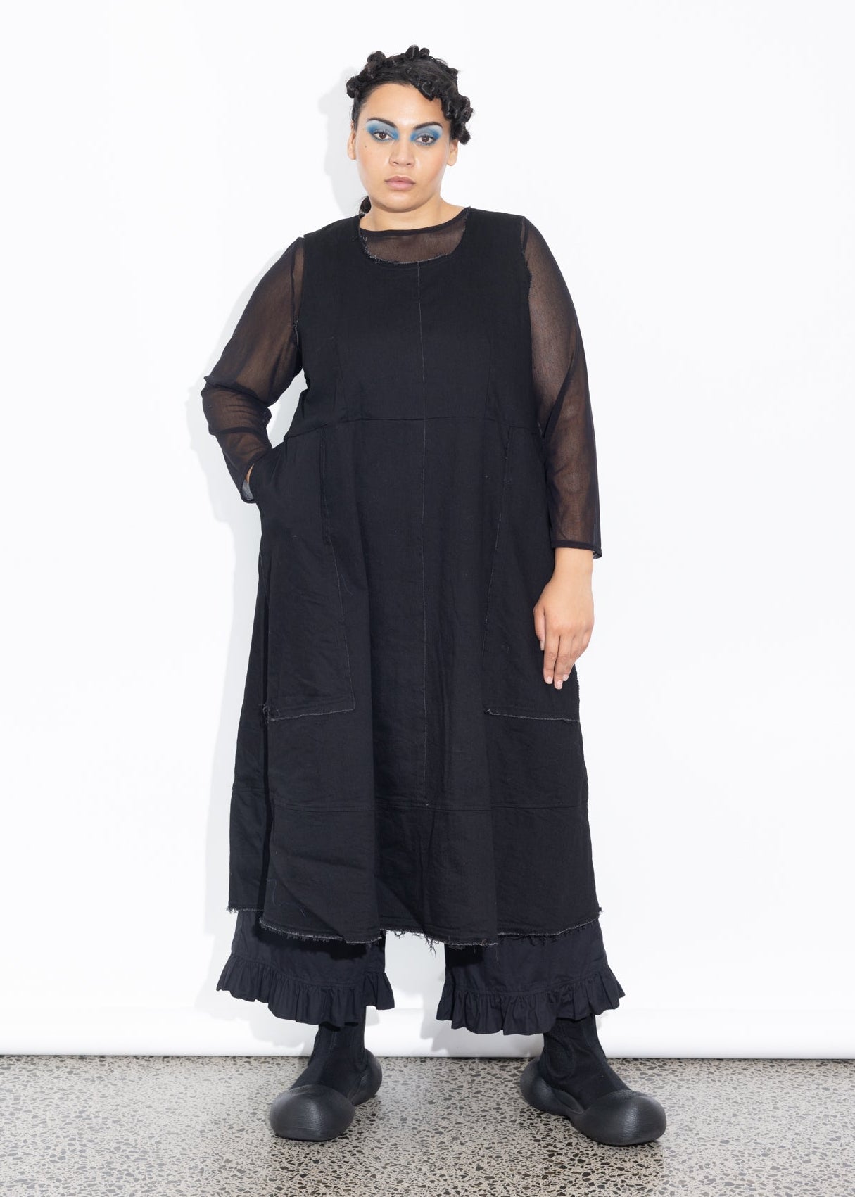 Pinafore - Black