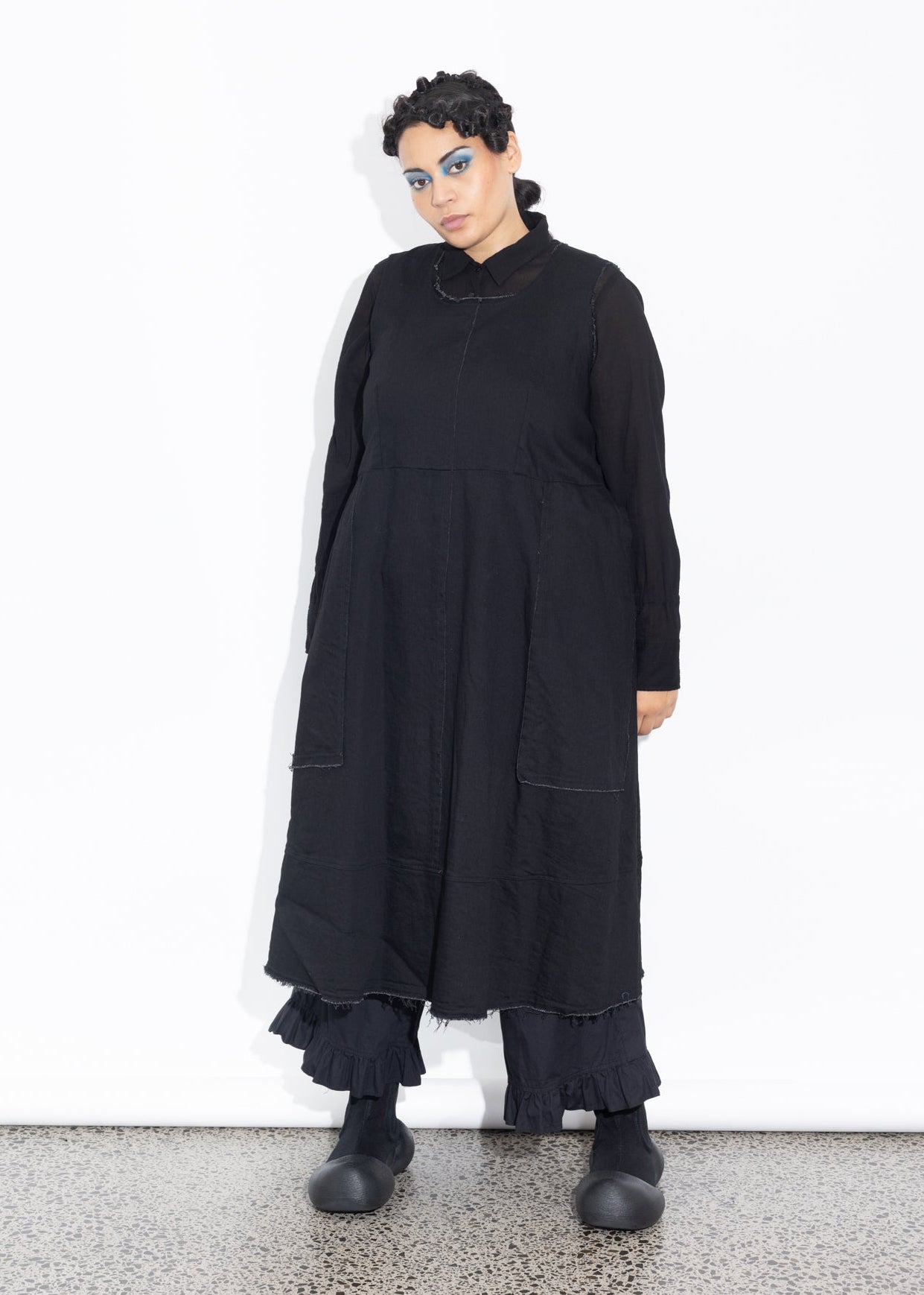 Pinafore - Black