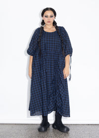 Philly Dress - Navy Check
