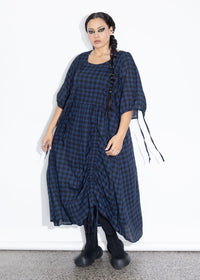 Philly Dress - Navy Check