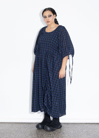 Philly Dress - Navy Check