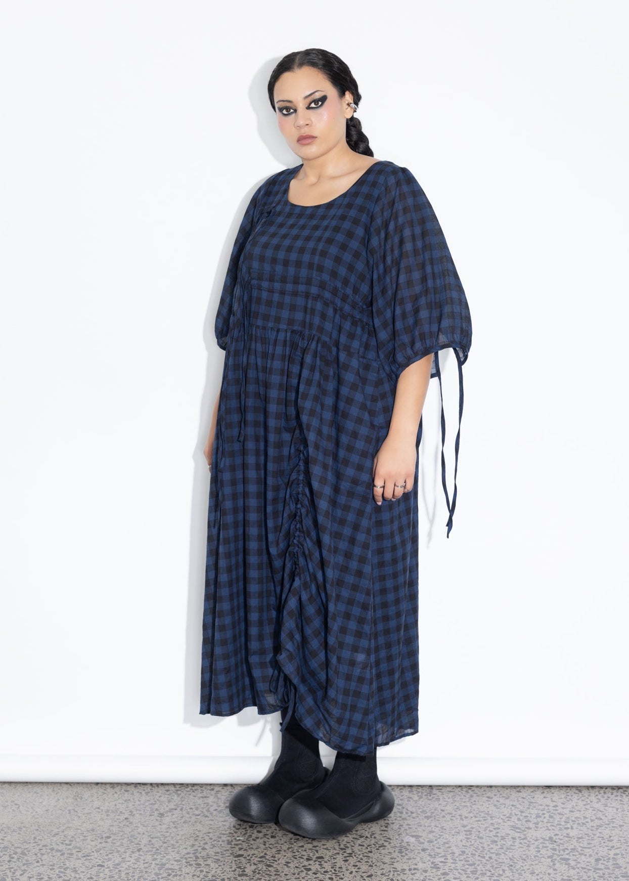 Philly Dress - Navy Check