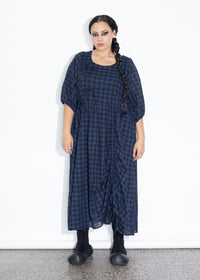 Philly Dress - Navy Check