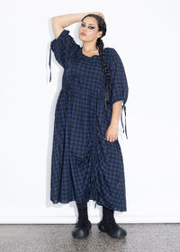 Philly Dress - Navy Check