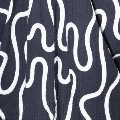 New Macy Dress - Squiggle Print