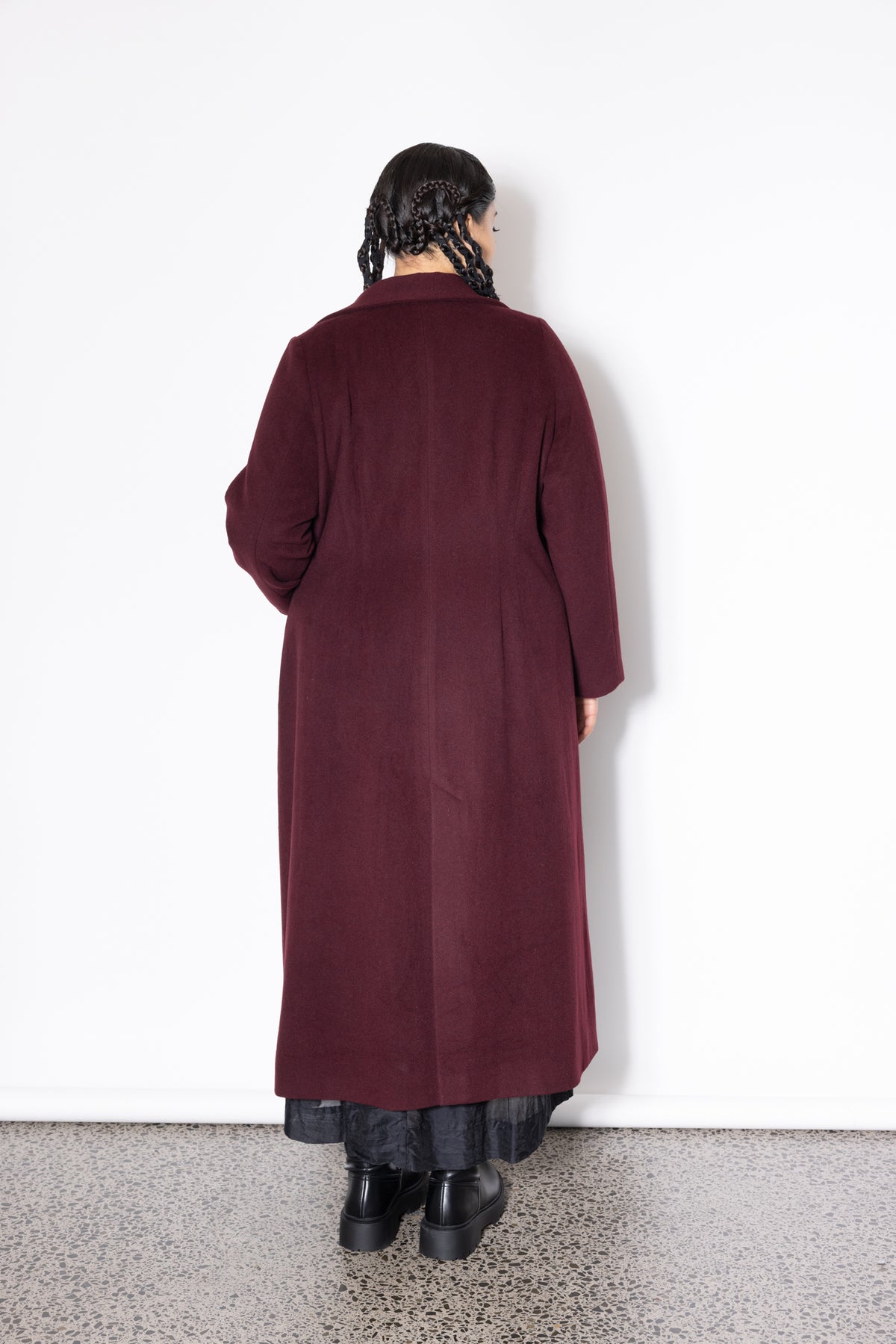 Classic Coat - Port