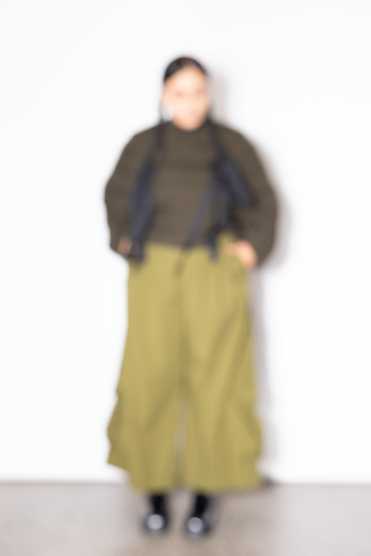 Crop Jumper - Khaki