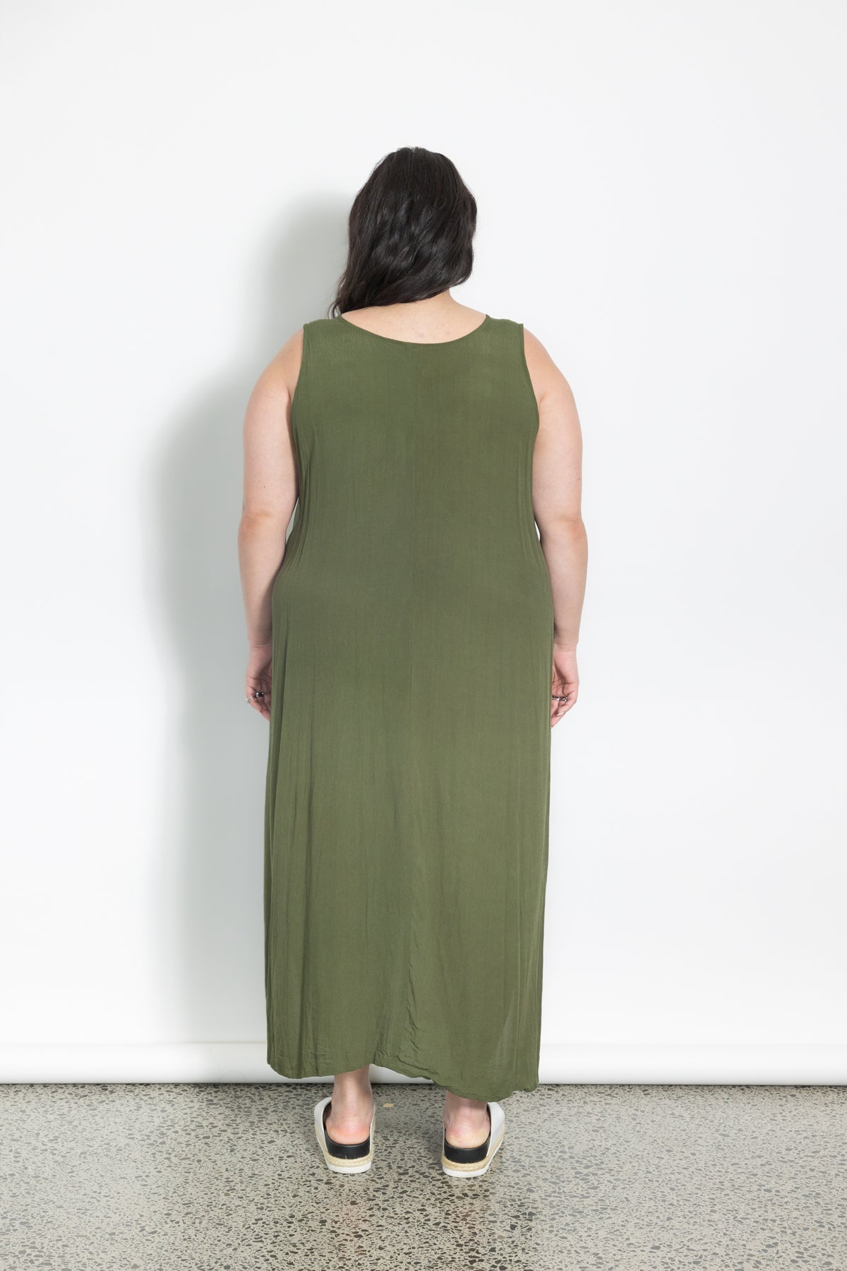 Layering Dress - Olive