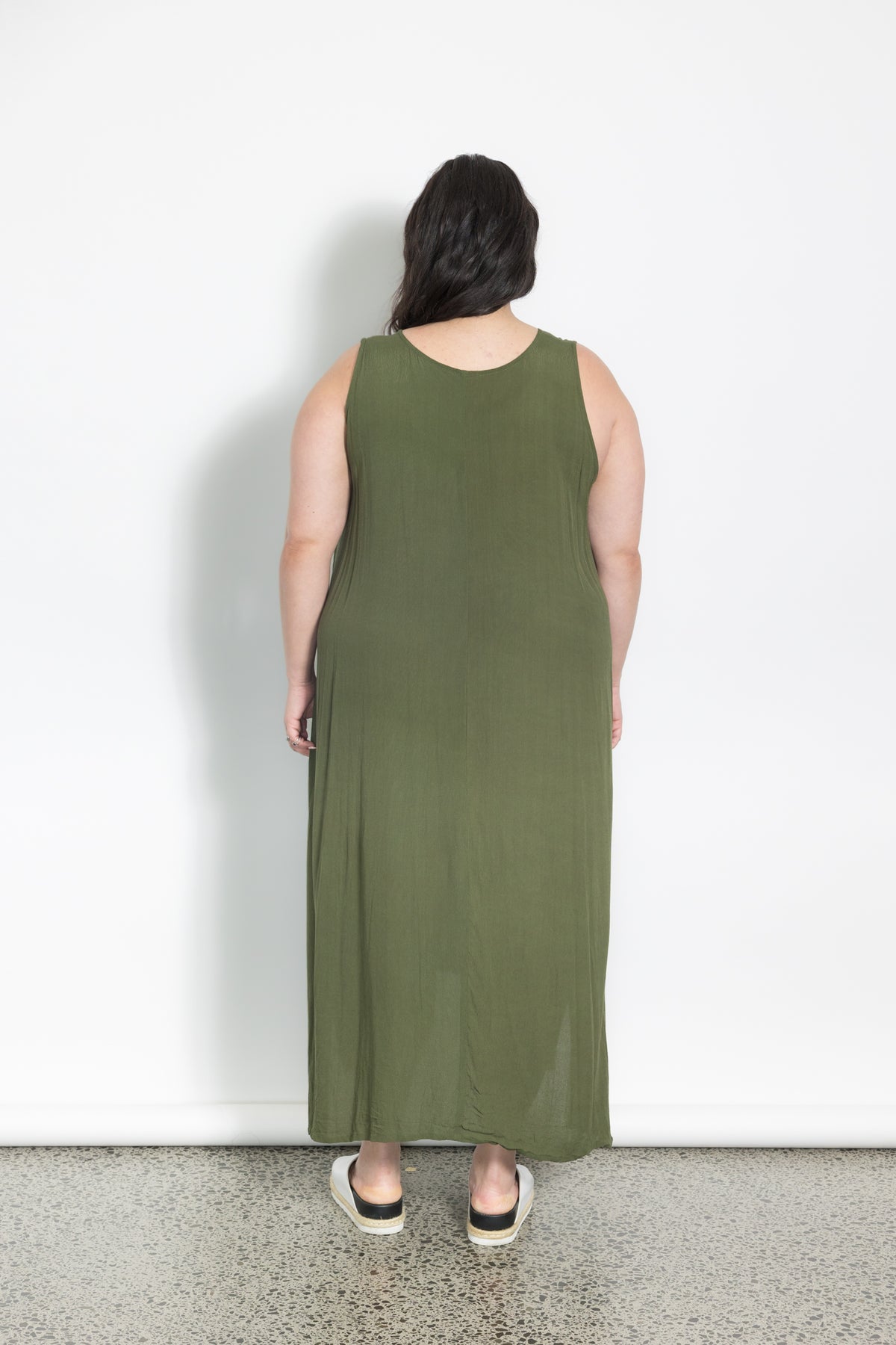 Layering Dress - Olive