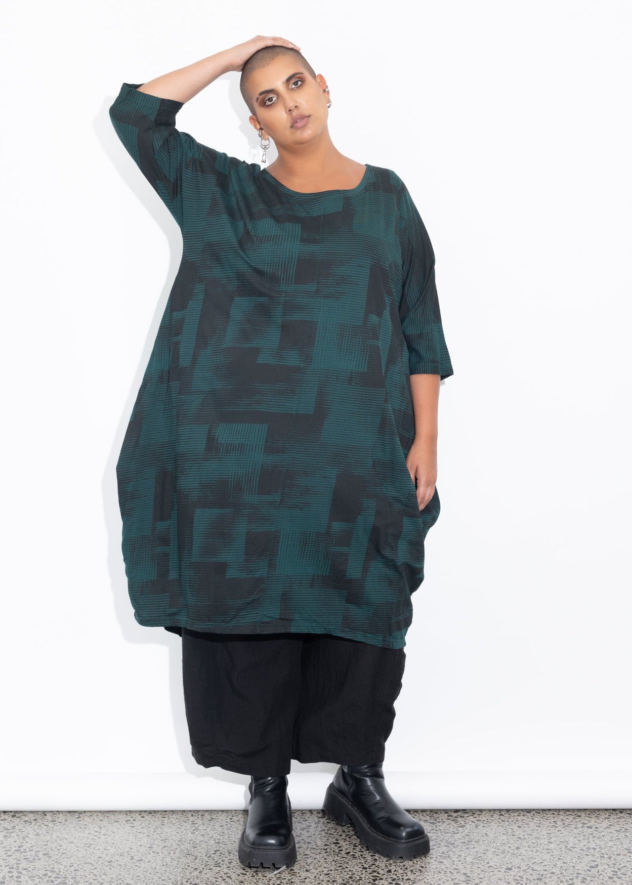 Sam Dress - Gesso Green