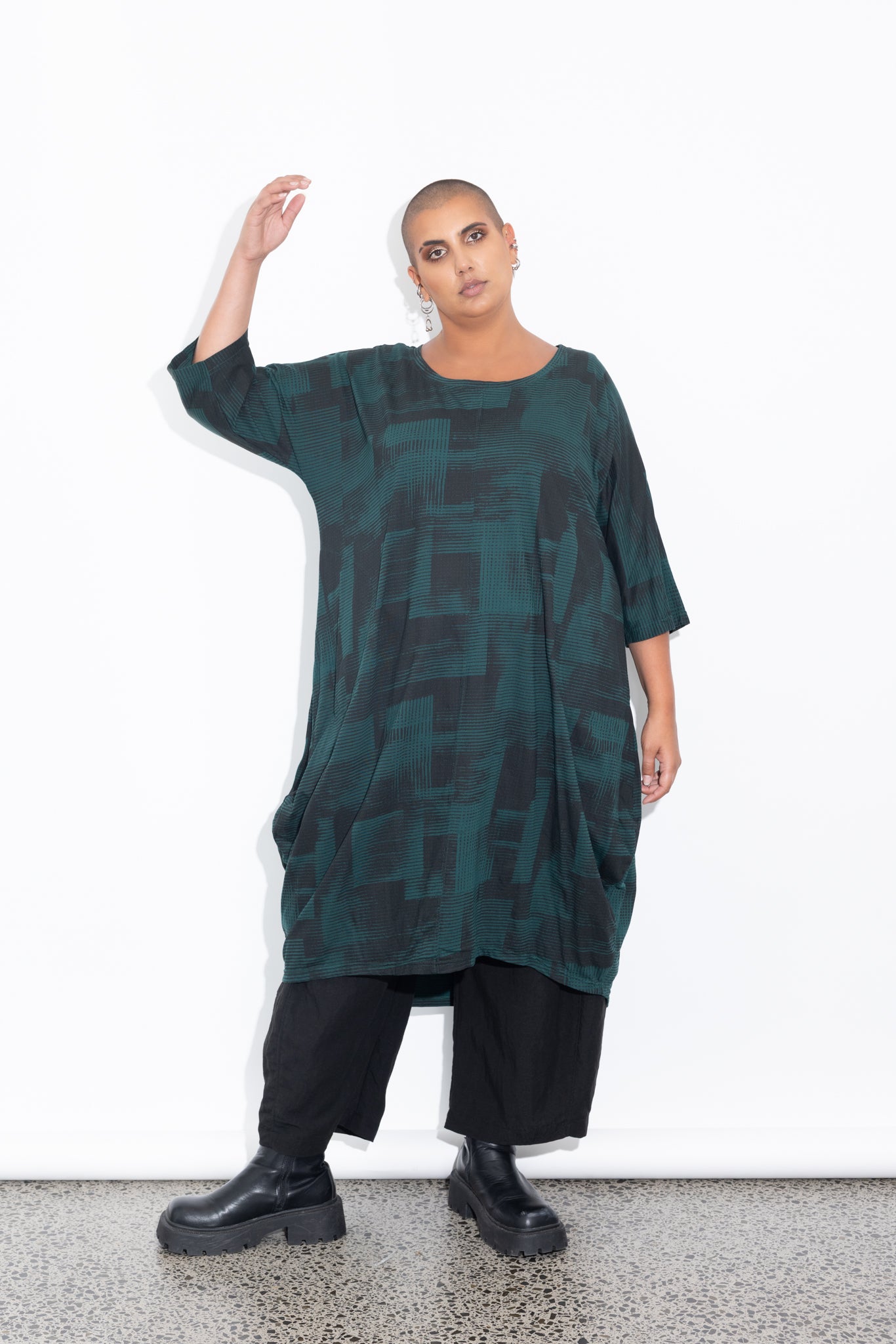 Sam Dress - Gesso Green