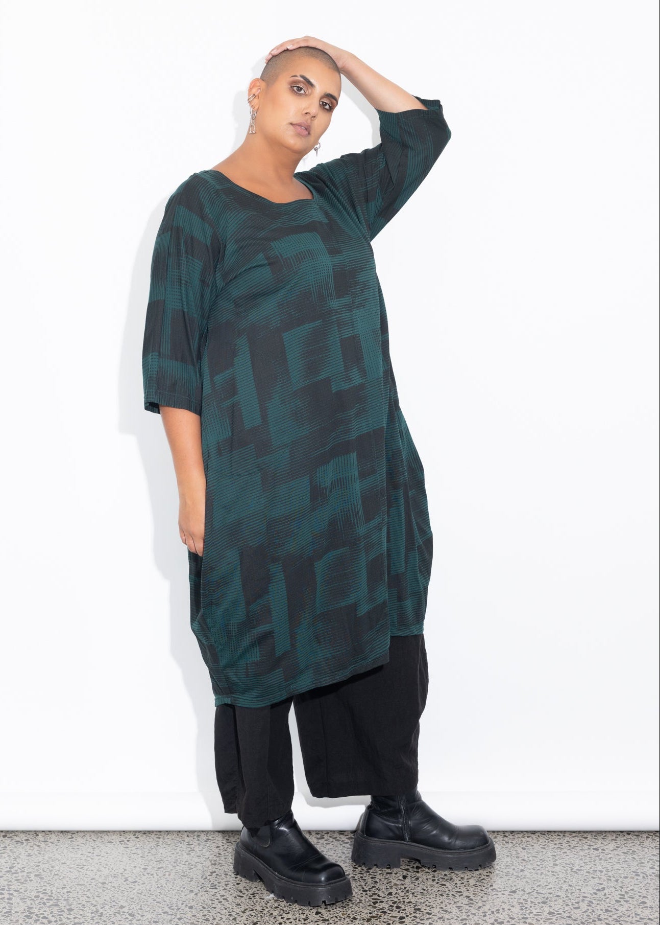 Sam Dress - Gesso Green