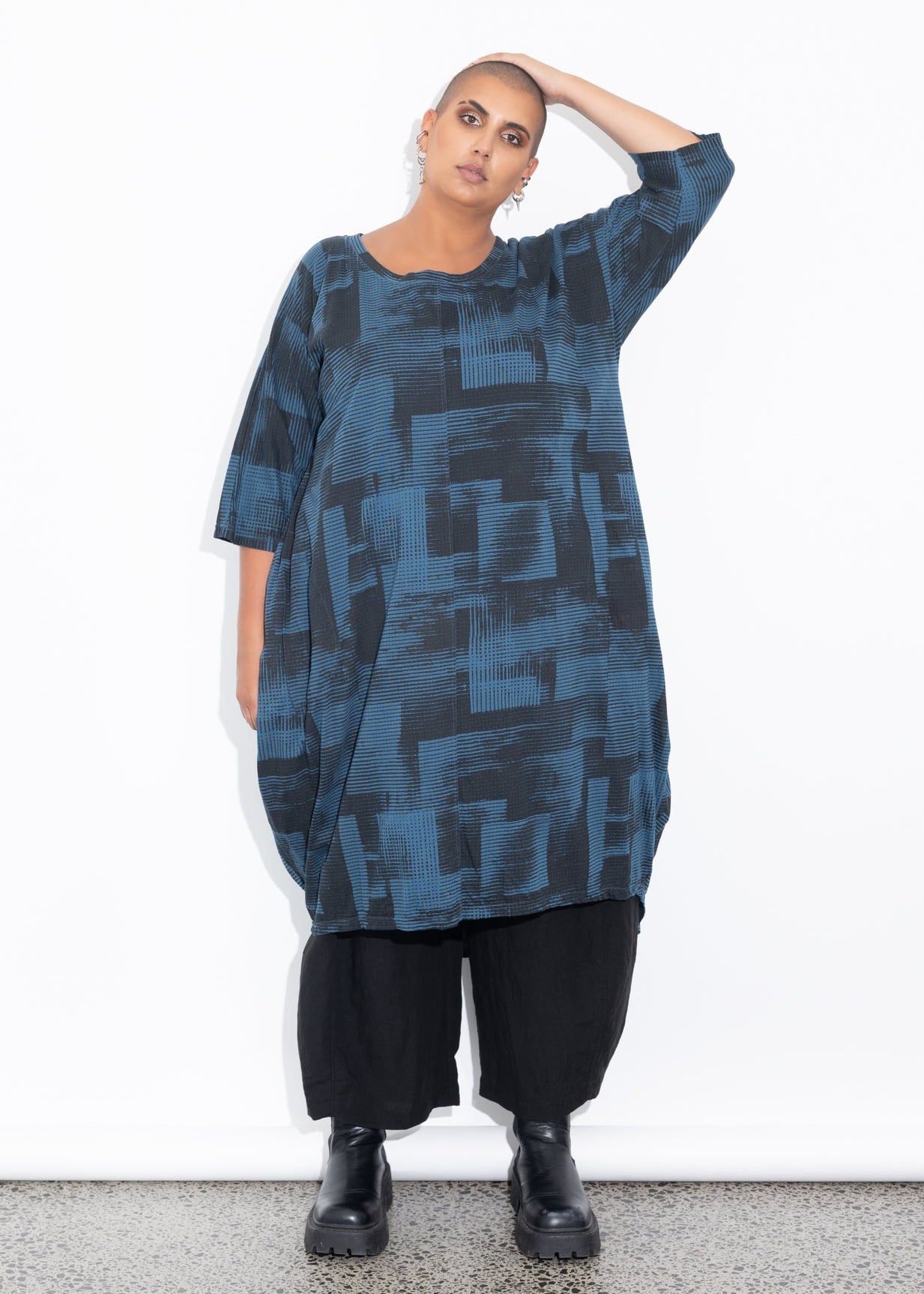 Sam Dress - Gesso Blue