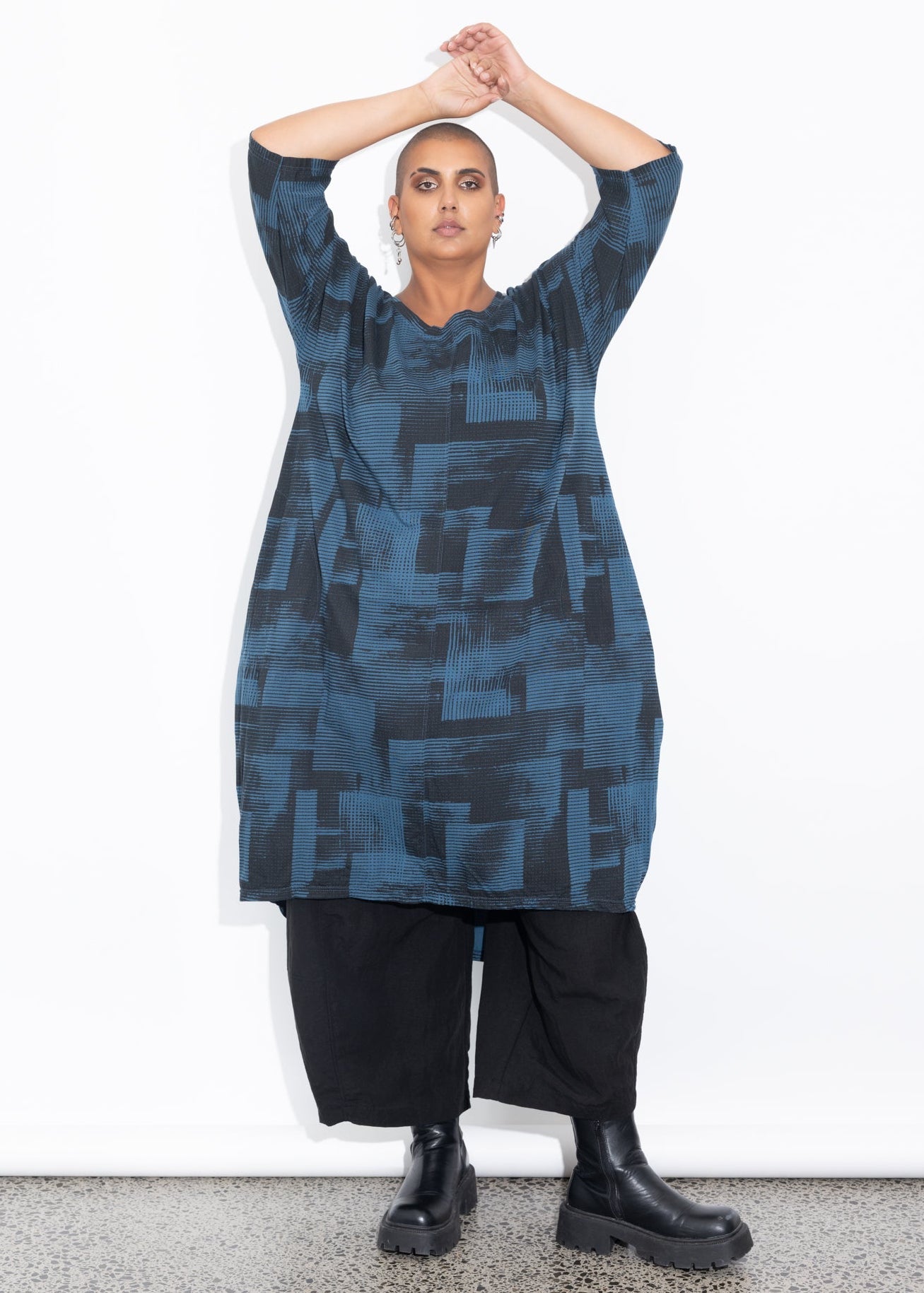 Sam Dress - Gesso Blue