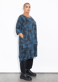 Sam Dress - Gesso Blue