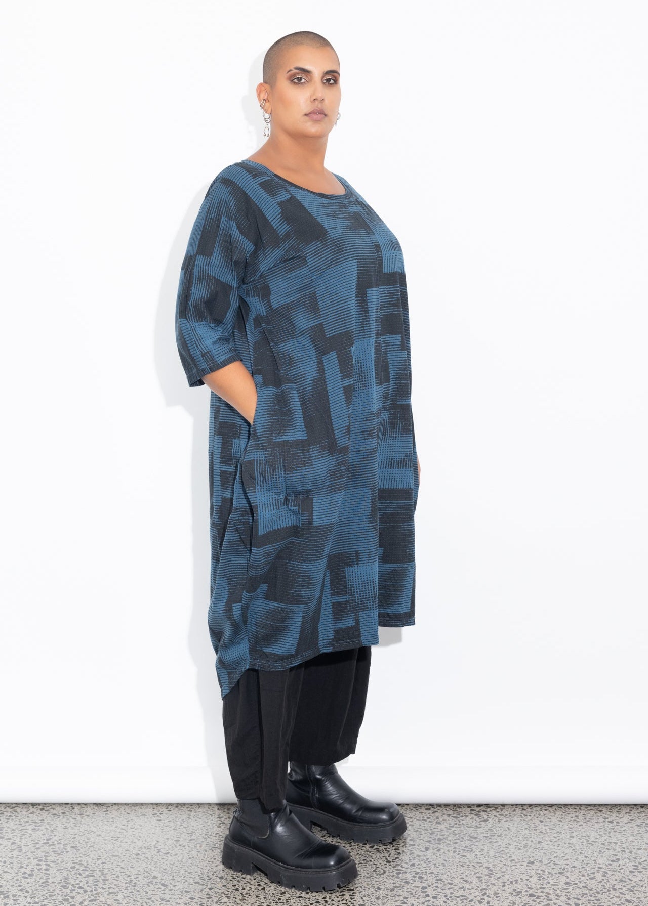 Sam Dress - Gesso Blue