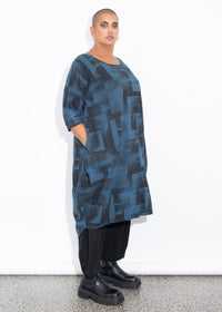 Sam Dress - Gesso Blue