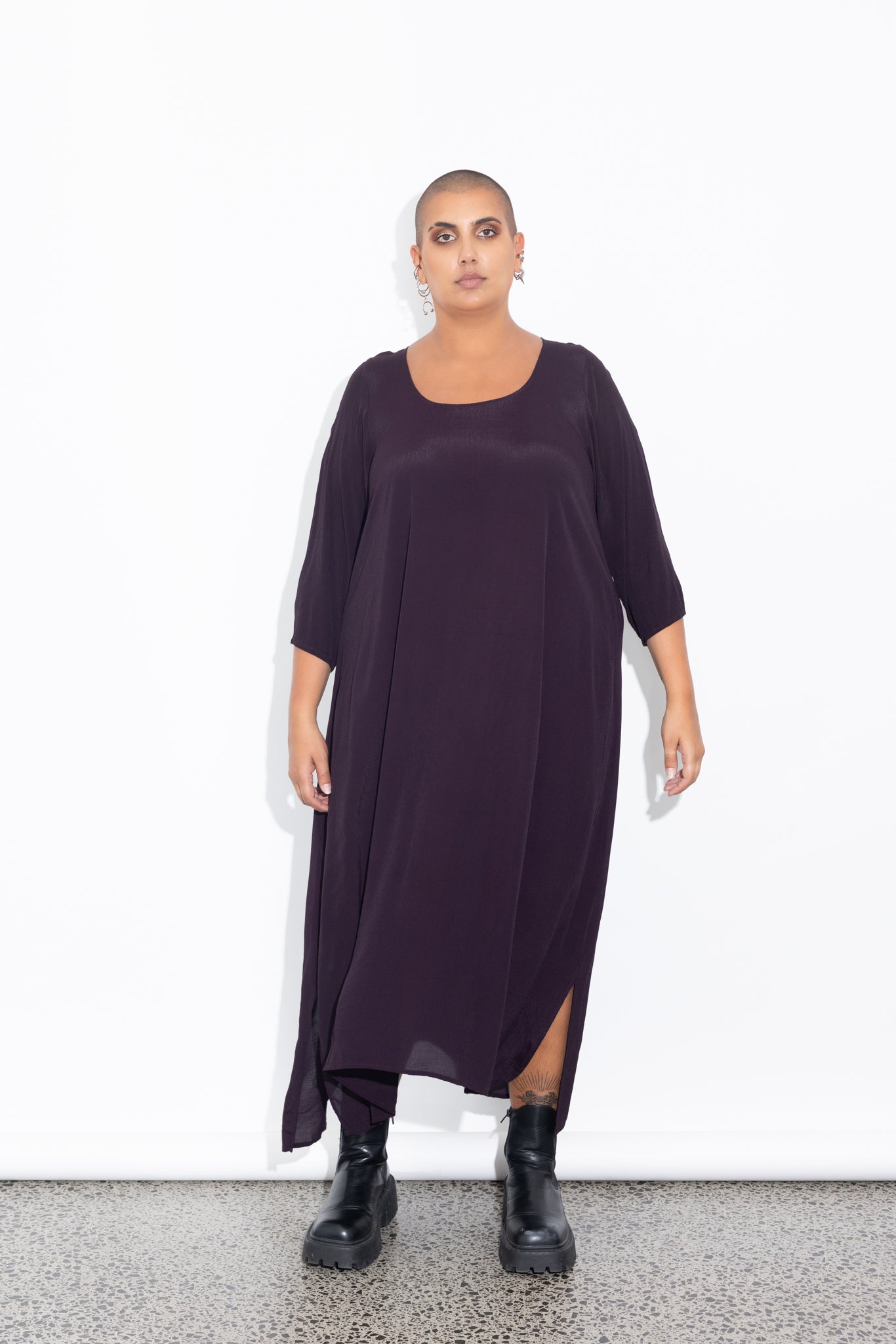 Florence Dress - Blackberry