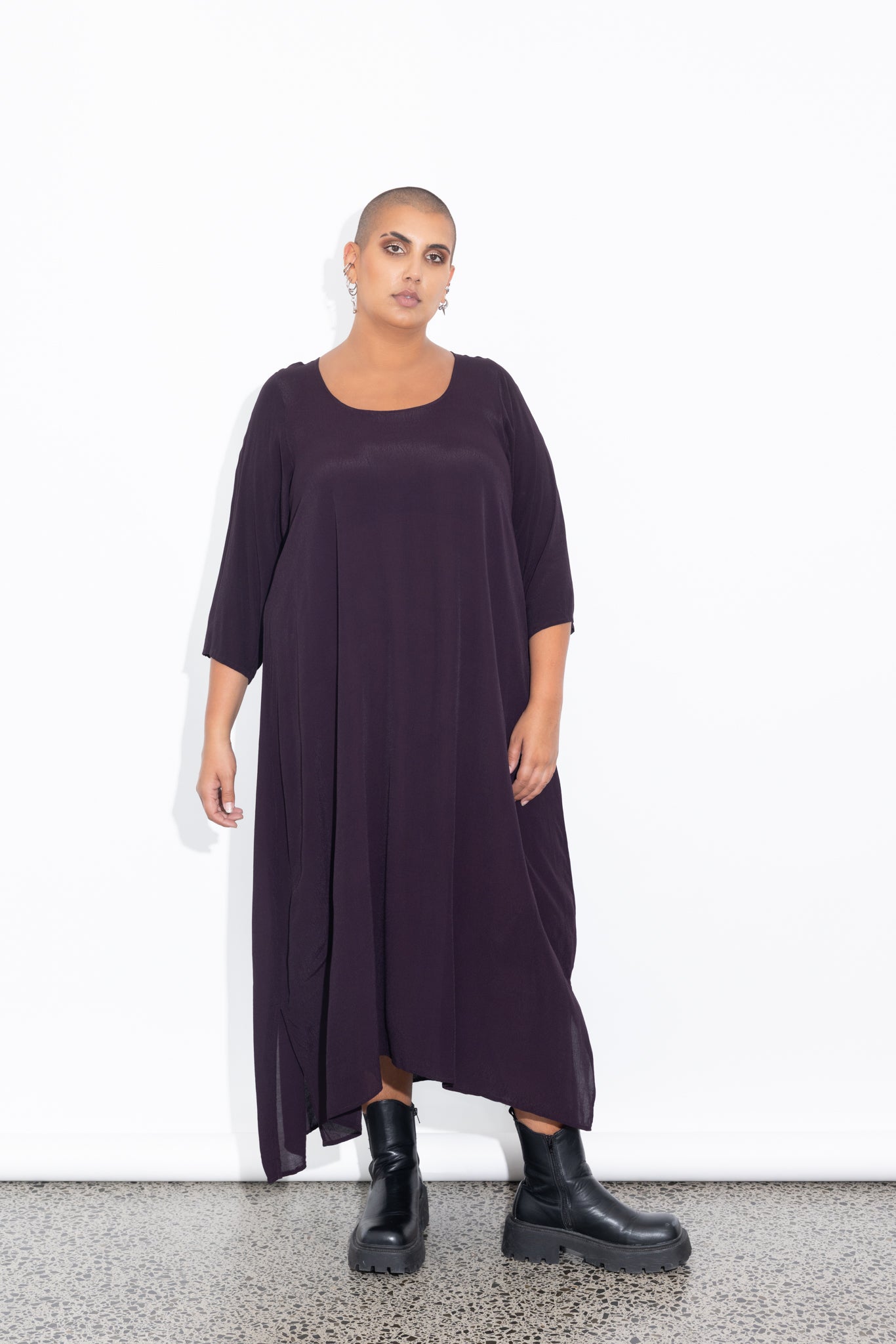 Florence Dress - Blackberry