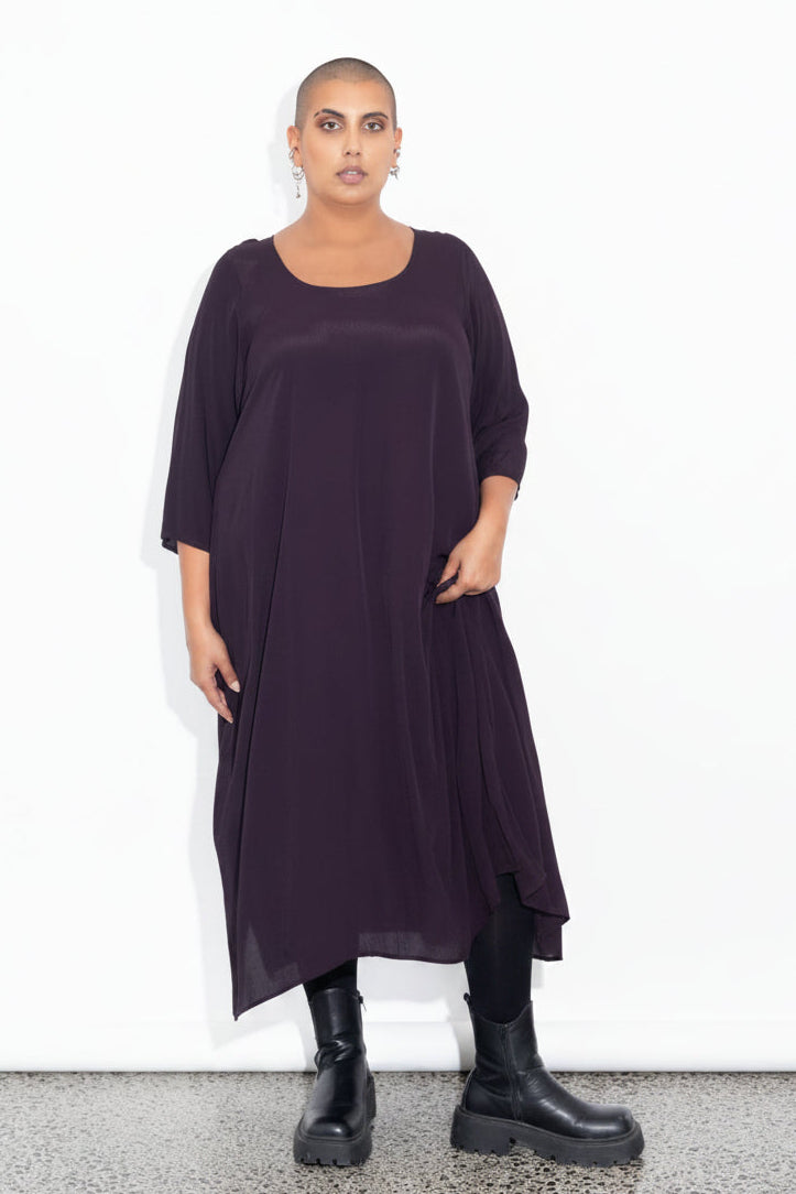 Florence Dress - Blackberry