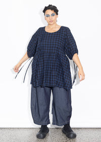 Philly Top - Navy Check