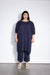 Last One Size XL - Flounce Dress - Navy