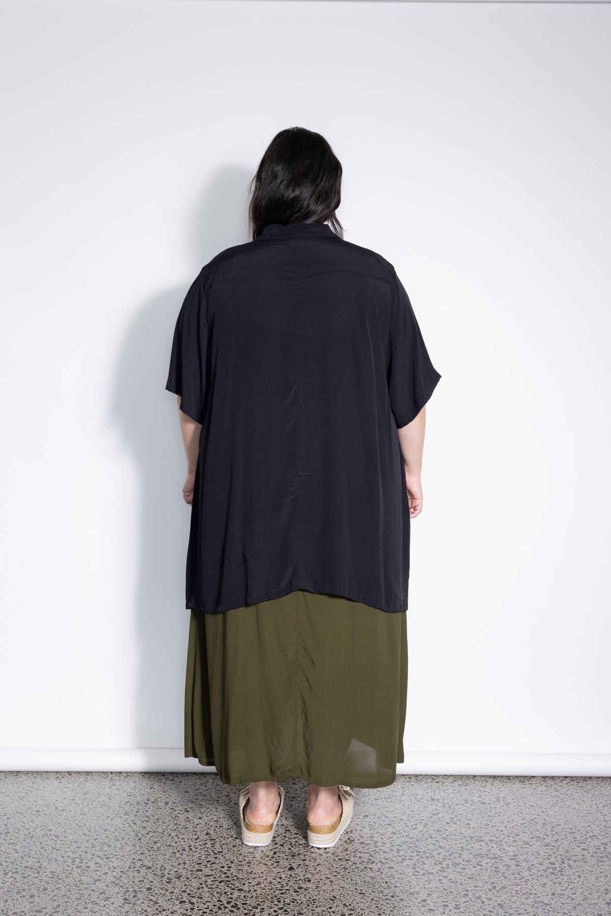 Last Ones - M &amp; 3XL - Mara Shirt  - Black