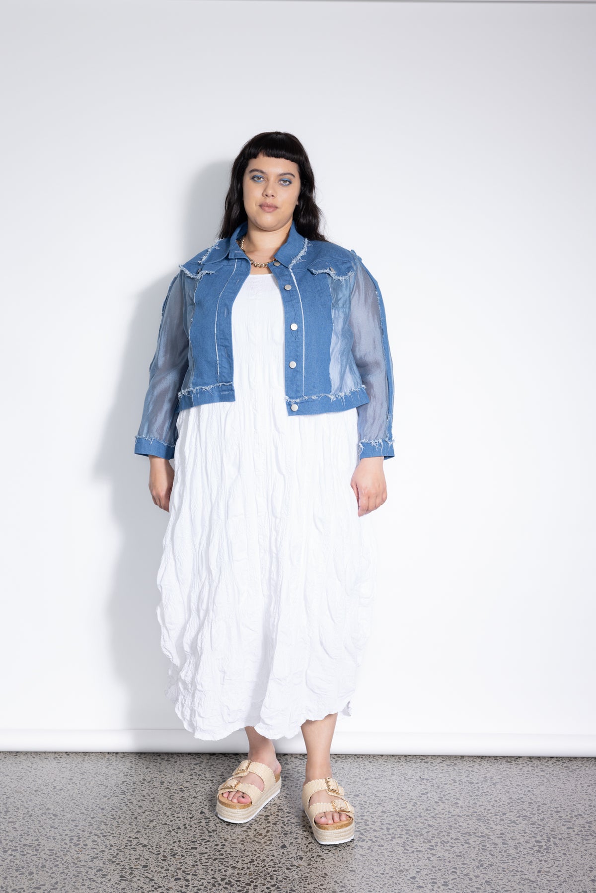 Outlet - Last Ones Size M - Josie Jacket - Blue