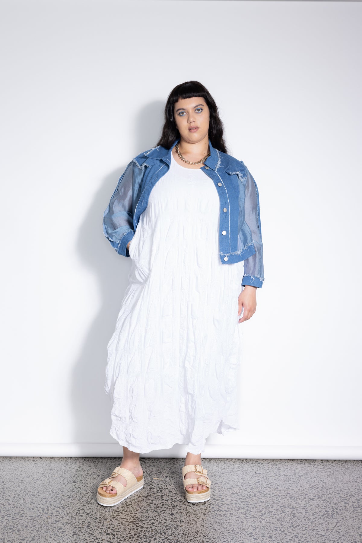 Outlet - Last Ones Size M - Josie Jacket - Blue