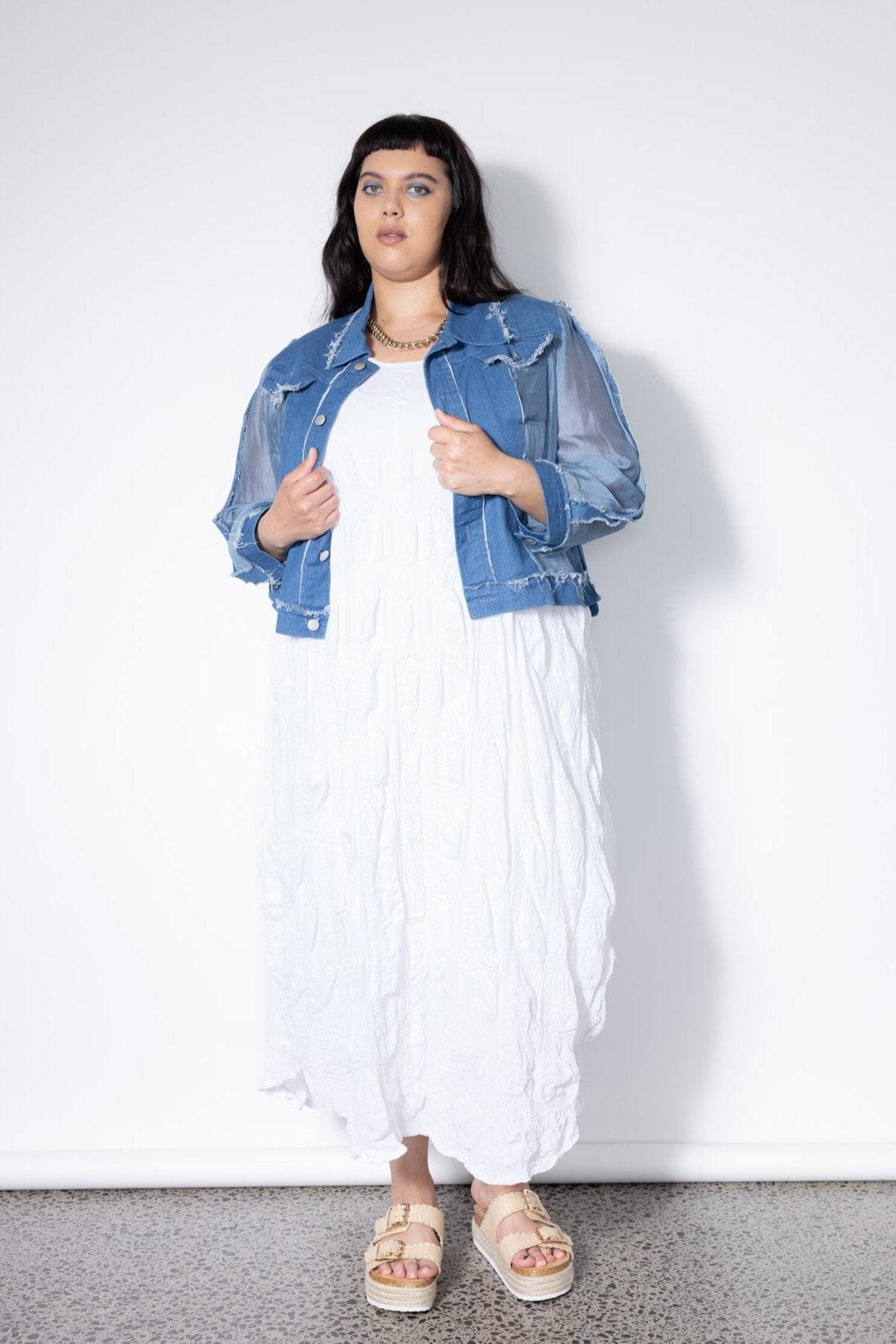 Outlet - Last Ones Size M - Josie Jacket - Blue