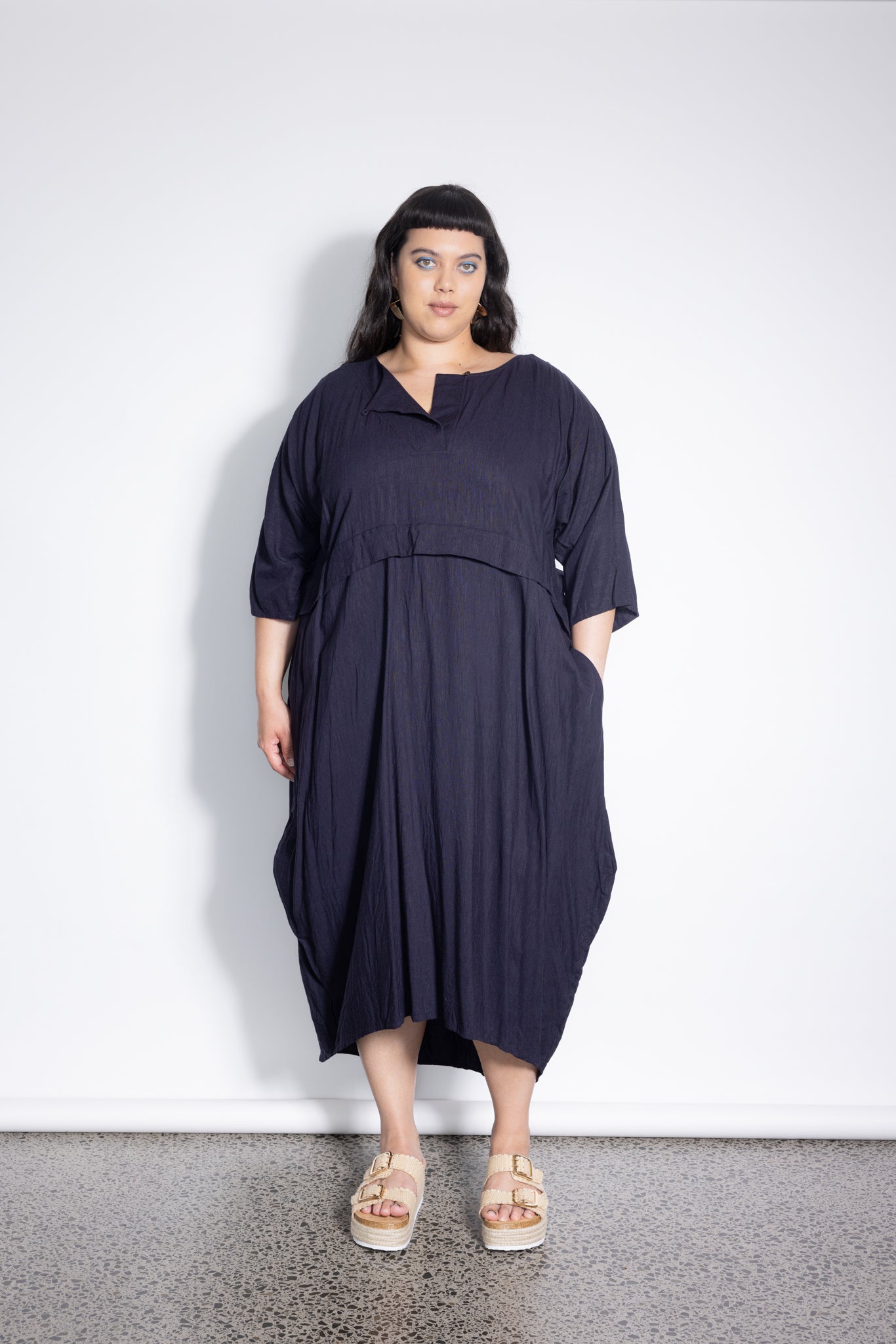 Ember Dress - Navy