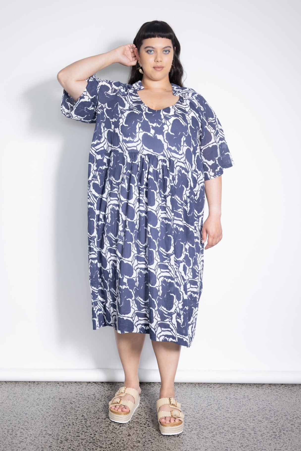 Constant Dress - Ginkgo Print