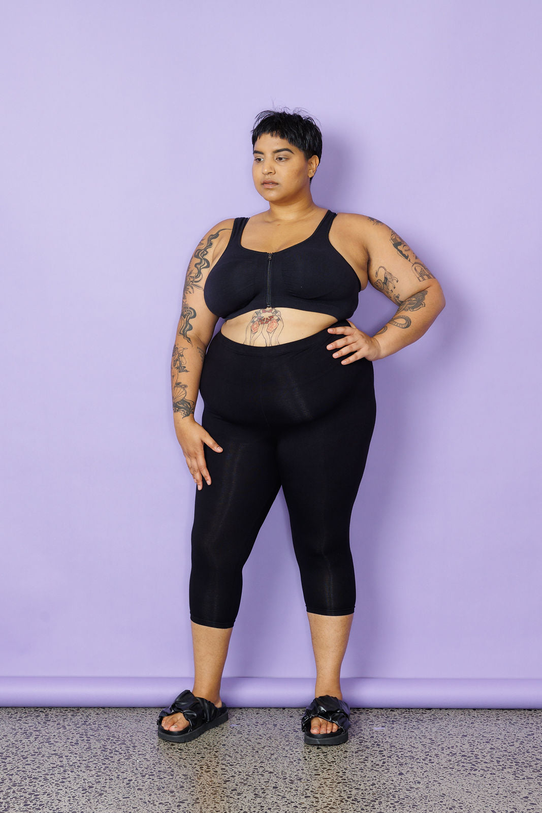 Last Ones Size 2XL - 3/4 Leggings