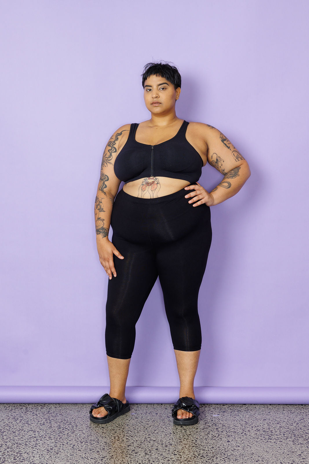 Last Ones Size 2XL - 3/4 Leggings
