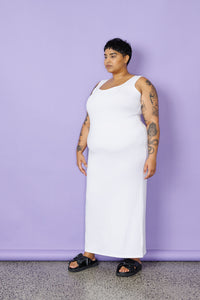 Maxi Slip - White